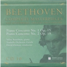 CD10 - Piano Concerto No.1 Op.15 / Piano Concerto No.2 Op.19