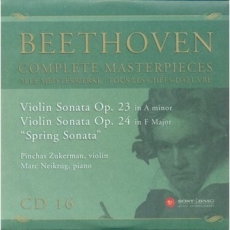 CD16 - Violin Sonata Op.23 in A minor / Violin Sonata Op.24 in F Major “Spring Sonata”