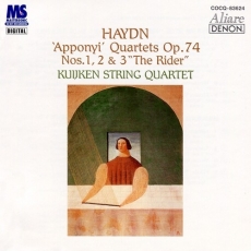 Apponyi' Quartets Op.74 Nos.1, 2 & 3 'The Rider' (Kuijken String Quartet)
