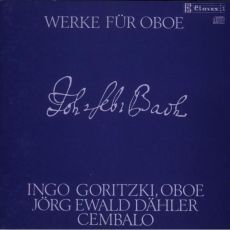 Bach - Sonatas fuer Oboe und Cembalo / I.Goritzki, oboe, J.E.Daler, harpsichord