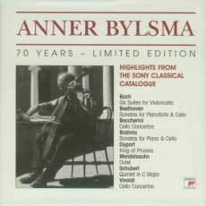 Anner Bylsma - 70 Years. Limited Edition - Bach