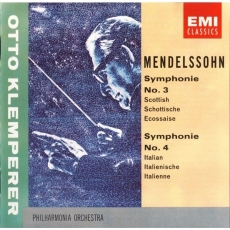 Mendelssohn - Symphonies No. 3 & 4 - Klemperer