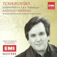 Tchaikovsky - Symphonies Nos. 4, 5 & 6 (Antonio Pappano)