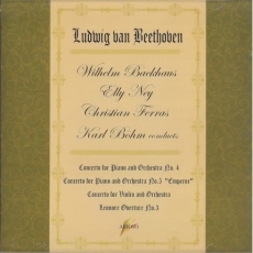 Beethoven - Piano Concertos No.4&5, Violin Concerto, Leonore (Backhaus, Ney, Ferras, Bohm)