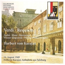 Verdi - Messa da Requiem (Karajan; Zadek, Klose, Roswaenge, Christoff)