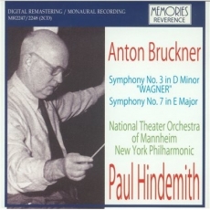 Hindemith conducts Bruckner 3 und 7