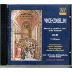 Bellini - Messa, Credo & Te Deum laudamus per coro a quattro voci, soli e orchestra