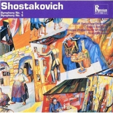 Shostakovich - Symphonies Nos.1 and 5 (Svetlanov, Kitayenko)