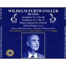 W.Furtwangler. Brahms, Symponies № 1 & 2. Piano concerto №2 (E.Fisher)