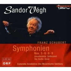 Schubert - Symphonies - Vegh