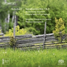 Schubert - Symphonies Nos 1 & 2 - Swedish Chamber Orchestra, Thomas Dausgaard