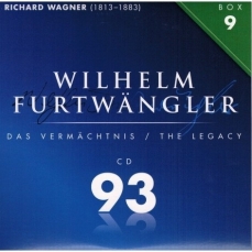 Wilhelm Furtwangler - The Legacy - Richard Wagner (CD93,94)