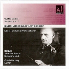 Mahler, Brahms - Symphony No. 3, Debussy - La mer - Mitropoulos