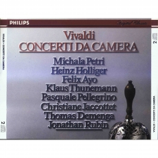 Vivaldi - Concerti da Camera - Michala Petri, Heinz Holliger, Felix Ayo