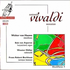 Vivaldi - Blockflute-Sonates - Walter van Hauwe