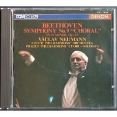 Beethoven - Symphony No. 9 {Czech Philharmonic Orchestra, Vaclav Neumann}