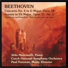 Aldo Mancinelli & Paul Freeman - Beethoven Concerto No. 4, solo works