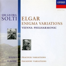 Elgar, Kodaly, Blacher - Enigma, Peacock, Paganini Var