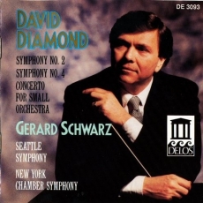 Diamond - Symphonies 2 & 4, Concerto