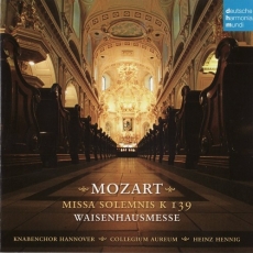 Mozart - Missa Solemnis K 139 Waisenhausmesse. (Knabenchor Hannover, Collegium Aureum, Heinz Hennig)