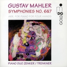 Mahler: Symphonies Nos. 6 & 7 arr. for piano 4 hands