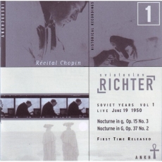 Sviatoslav Richter - Soviet Years Vol. 1 - Chopin Recital
