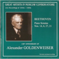 Goldenweiser plays Beethoven