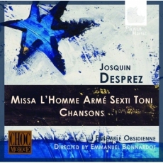 Desprez - Missa L'Homme Arme sexti toni - Chansons - Ensemble Obsidienne
