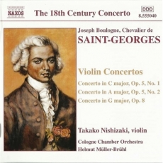 Chevalier de Saint-Georges – Violin Concertos (Vol.1-2)