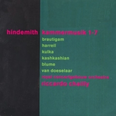 Hindemith - Kammermusiken - Chailly