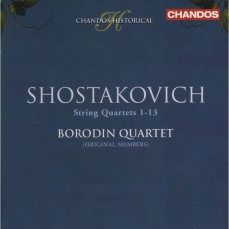 Shostakovich - String Quartets 1-13 - Borodin Quartet