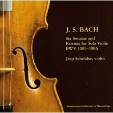 Bach - Sonatas and Partitas for Solo Violin - Schroeder