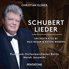 Schubert - Lieder Orchestrated by Max Reger and Anton Webern - Christian Elsner