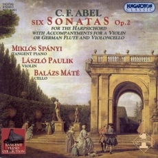 Abel -  Six Sonatas, Op. 2 - Miklos Spanyi, Laszlo Paulik, Balazs Mate