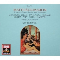 Bach - Matthaus-Passion -  Gonnenwein