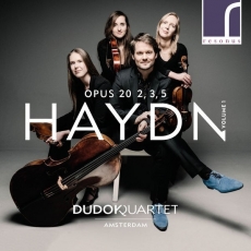 Haydn - String Quartets, Op. 20, Volume 1, Nos. 2, 3, 5 - Dudok Quartet Amsterdam
