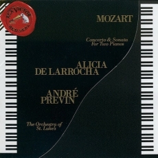 Mozart - Concerto and Sonata for Two Pianos - Larrocha, Previn (RCA Red Seal)