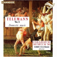 Telemann - Domestic Music Vol.3 - Simon Standage