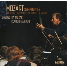 Mozart - Symphonies N.35, 29, 33, 38, 41 - Claudio Abbado