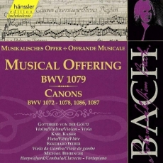 Bach - Musikalisches Opfer und Canons - Gottfried von der Goltz