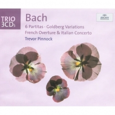 Bach - 6 Partitas, Goldberg Variations, French Overture - Trevor Pinnock