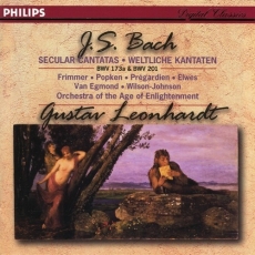 Bach - Weltliche Kantaten - Gustav Leonhardt
