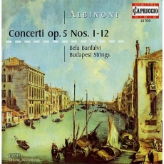 Albinoni - Concerti Opus 5 - Budapest Strings