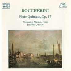 Boccherini - Flute Quintets Op. 17 - Magnin, Janacek Quartet