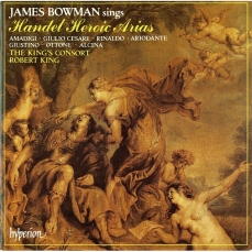 Handel - Heroic Arias - James Bowman, Robert King