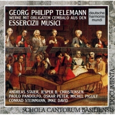 Telemann - Werke mit obligatem Cembalo Essercizii musici - Andreas Staier