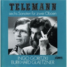 Telemann - Sechs Sonaten fur Zwei Oboen - Ingo Goritzki, Burkhard Glaetzner