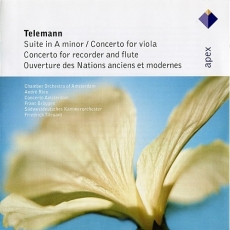 Telemann - Ouvertures and Concertos - Bruggen