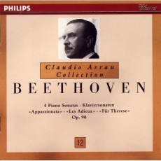 Beethoven - 4 Piano Sonatas - Claudio Arrau