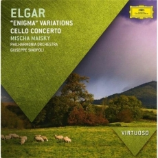 Elgar - Enigma Variations, Cello Concerto - Giuseppe Sinopoli